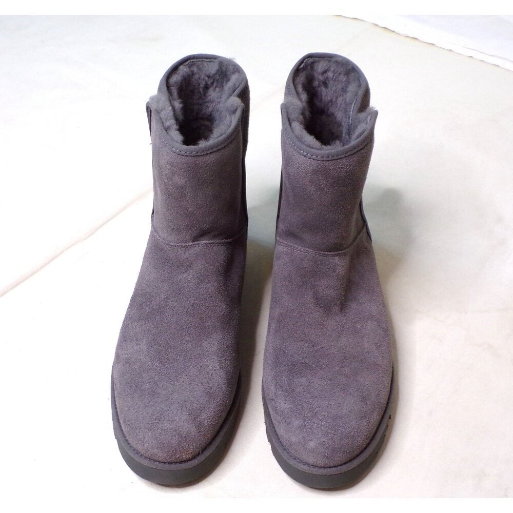 🆕UGG Classic Cory II Genuine Shearling Bootie Boot 11 Gray - Picture 3 of 9